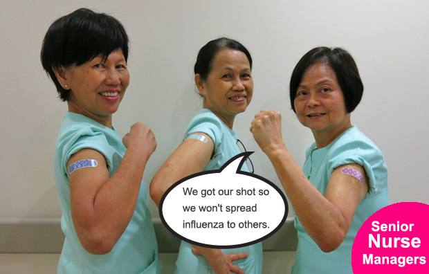  ​Our Senior Nurse Managers bravely take the lead 