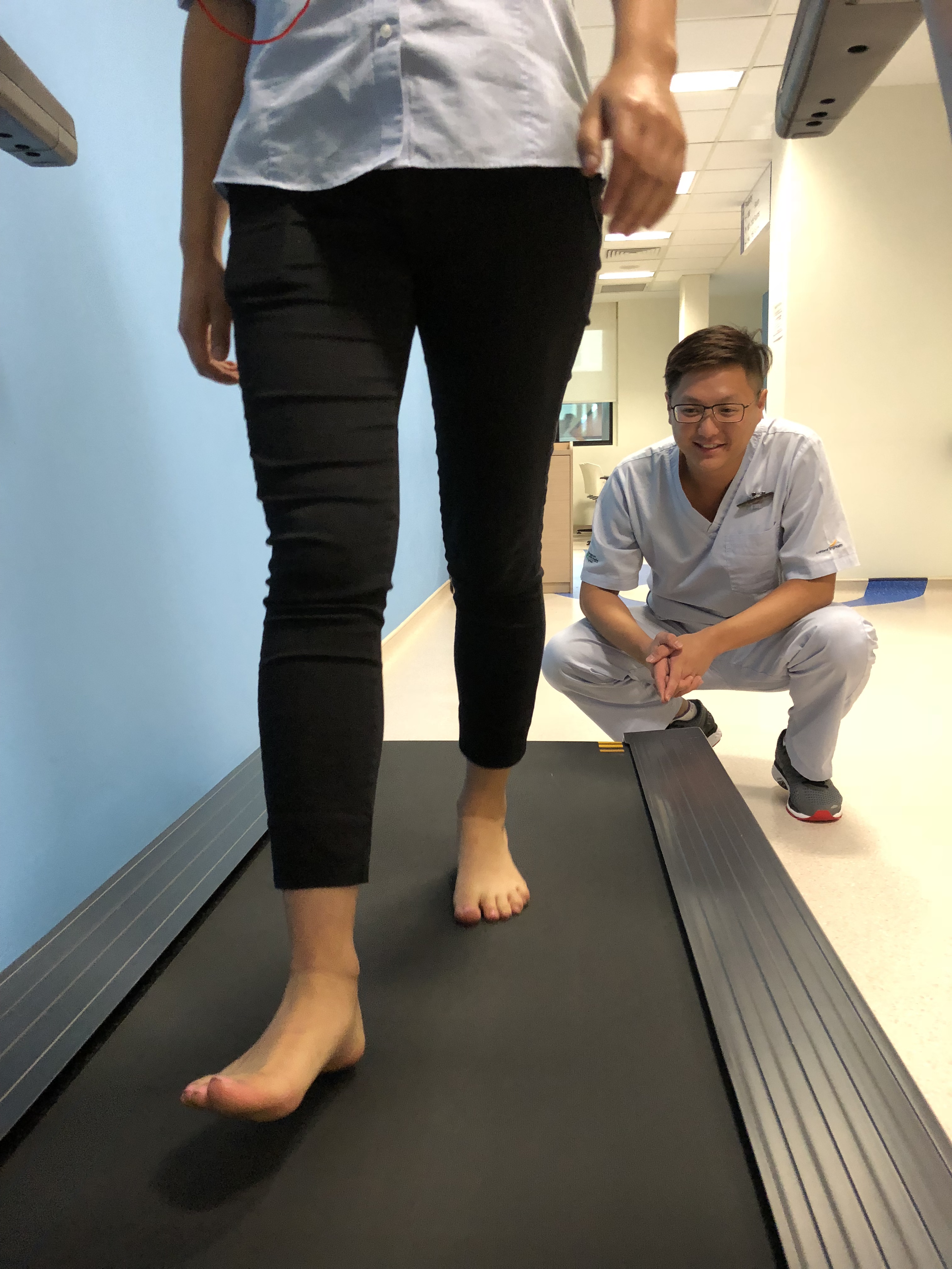 Using a treadmill to conduct gait analysis 
