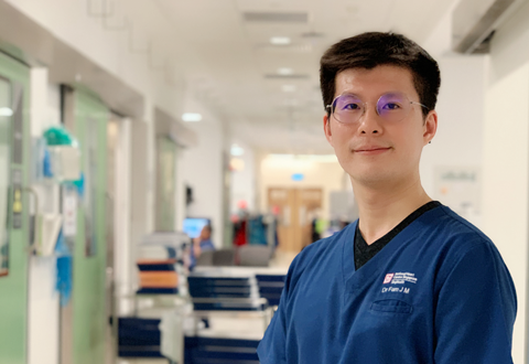  ​Interventionist Asst Prof Fam Jiang Ming doesn't just treat patients, he believes in looking out for one another too. 