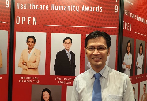  ​Heart Failure expert, Assoc Prof David Sim wins Healthcare Humanity Award