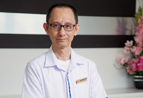  ​Assistant Nurse Clinician, Lim Choon Chai says that helping others make him happy. 