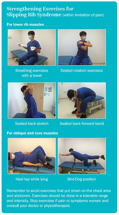 Strengthening Exercises demostration by NHCS Physiotherapist