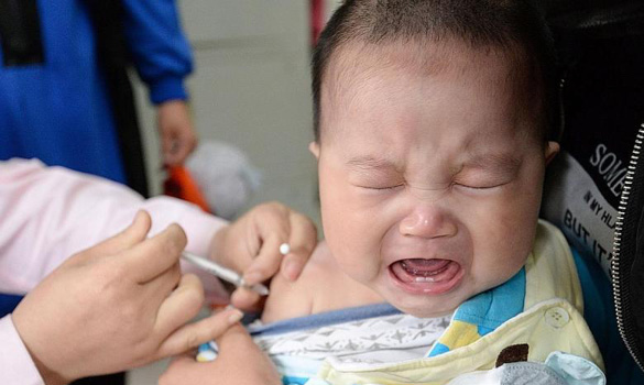  ​20 million unvaccinated children in the world, according to WHO. Photo AFP