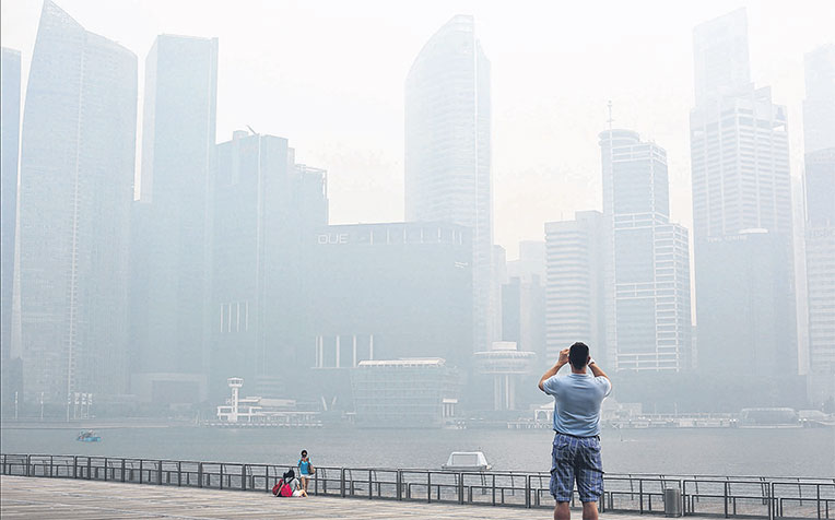  ​to link haze with mortality; men above 65 found most vulnerable.