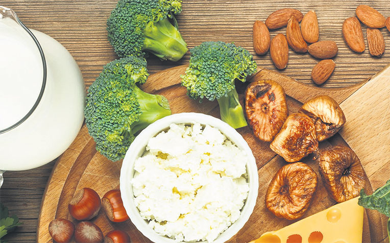 ​are important for strong bones.