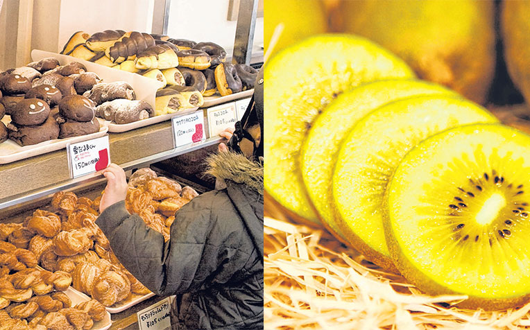  ​to wheat in bread, while others are allergic to kiwi fruit.