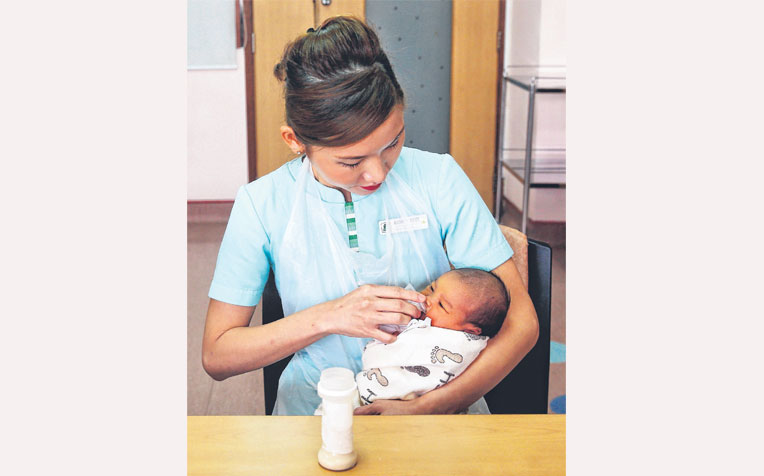  ​for parents to continue with brands after their babies leave hospital.
