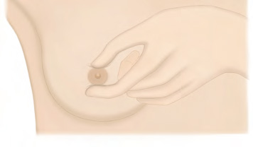 examining for breast cancer