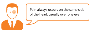 cluster headache - headache type and symptoms