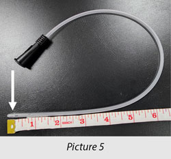 preparation for catheterisation