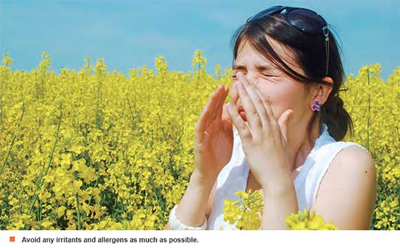 prevention of nasal polyps